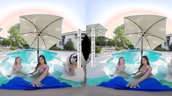 Sensual America - Hot college babes boned into VR