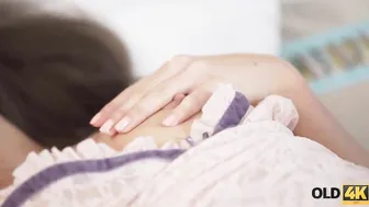 Cunilingus porn video – OLD4K. Babe’s dream about trying anal becomes reality thanks