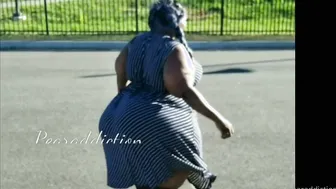 Huge African Booty On A Stroll three
