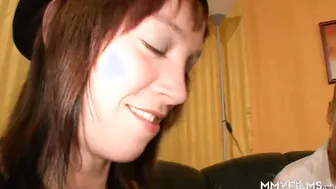 Turned On lovers fucking inside three-way with Gina