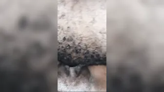 Small Women Scream with this big black cock