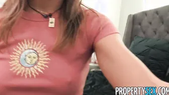 PropertySex Landlord Bangs Fiances Little Sister