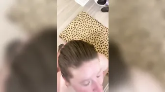 Step Cougar Caught Lacking while Washing the Dishes