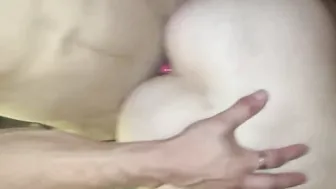 Blonde Bimbo Getting Nailed from the back