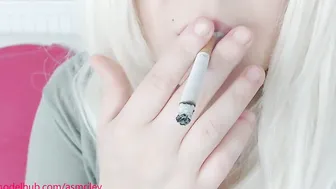 Smoking a Cigarette Smoking Bdsm