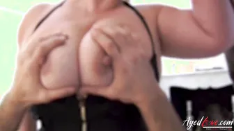 OLDNANNY Extremely Big Boobed and Vulgar Maid Lulu Lush is Having Fun with her