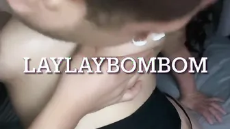 Blowing Whip Cream off my Tittes