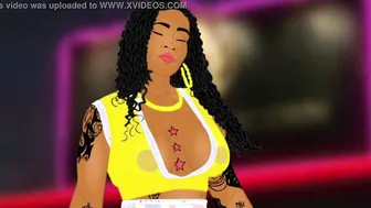 IBodiquiin Goddess thick ebony butt animated preview