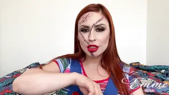 Punheta Guiada - Chucky - Vem Gozar Pra Sua Boneca