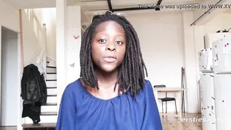 Sweet Black Amateur Getting Herself Off