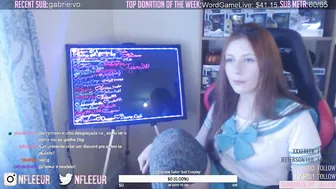 Fleeur dinossaura gamer twitch streamer
