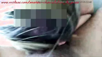 Sensual left my cock all licked... I enjoyed delicious with the head of white woman