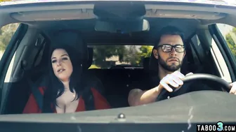 Chubby milf housewife Angela White simmer down her huge cocked hubby