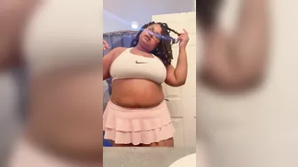 ✨ Showing off my Pink Skirt before a Potty Break ✨ Water