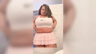 ✨ Showing off my Pink Skirt before a Potty Break ✨ Water