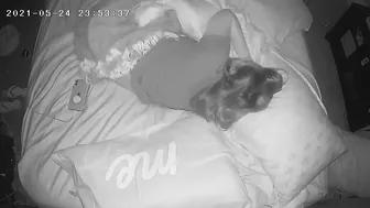 Cougar Plays With Her Vagina Intensely Before Bed