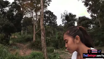 Elephant ride inside Thailand with freaky 19 yo lovers