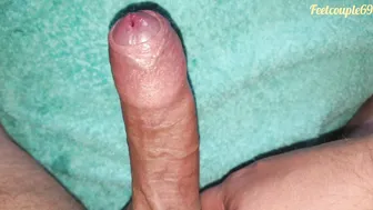 Cum twice on Hot Big Boobed Ex-Wife Lick Cum off Titted two Times
