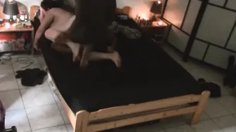 Experienced big black cock fucking chubby hot