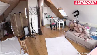 LETSDOEIT Alexis and Dyllon Are Fucking Rough On Photo Studio