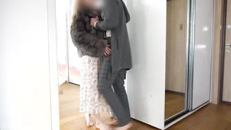 Quick Passionate Standing Nailed with Incredible Goddess inside Long Dress - Otta