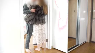 Quick Passionate Standing Nailed with Incredible Goddess inside Long Dress - Otta