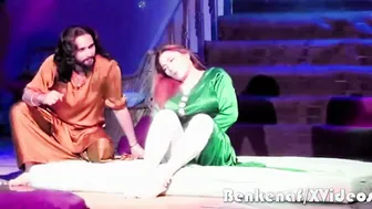 Multani Mujra porn video – Pakistani Khushboo fucks Naser on Mujra Stage