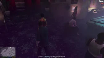 GTA five Dancer gets Lap Dance