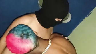 Comendo mulher do corninho e ele filmando