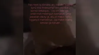 Kisah semalam dgn binor bernama Hesti