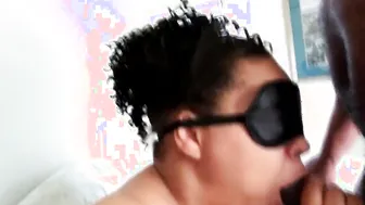 Getting Hard porn video – Thick Lips Mulatto Milf On Her Knees Gets My Cock