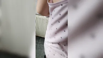 Step Milf inside Mini Skirt Boned into the Toilet by Step Son