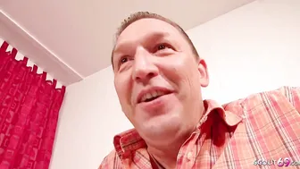 German Cuckold 3 Way Sex with mature Bro and sexy 18