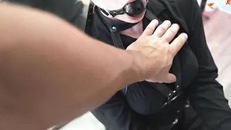 Hottie chick Gagged had Passionate Sex and Deep Blowing Cock