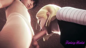 Dragon Ball 3D Cartoon - C18 Blows and is Fuck