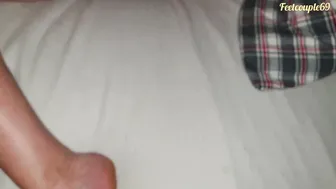 Pregnant Wifey Getting Cum Load over Toes and Vagina Feetcouple69 Snatch and