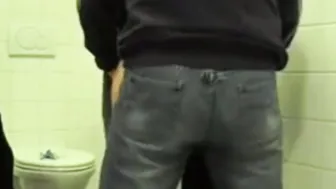 Real anal into bathroom outdoor cum into booty ikram69