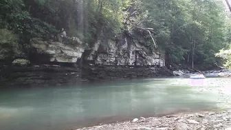 Masturbating inside a Raft