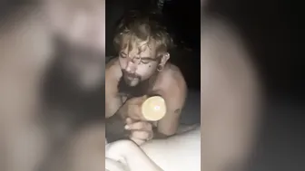 Double Penetration from Hubby with 14 Toyoys pov
