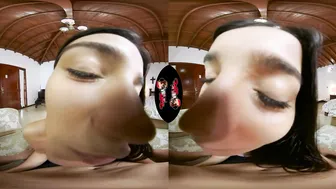 VRLatina - little Linda Getting her Tight Cunt Spread VR