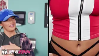 (Sofi Ryan) Upgrades Her Boobs Bounces Her New Huge Melons While Ride