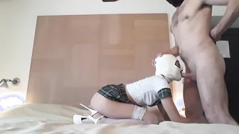 Into Goddess Panties High Heels and Mask has to Deeply a Gigantic