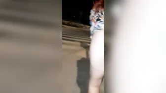 Walking Nude into the Street ;)