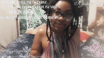 WORSHIP BLACK mom GODDESS LIAS PHAT BUTT