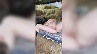 Farmers Fiance Masturbates inside Barn- miss Jemma