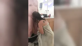 Bent Over porn video – Quick Wc Sex before Work
