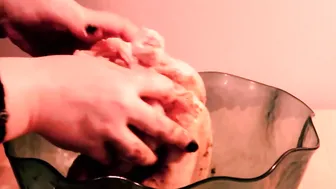 Massaging the Meat Cooking the Meat Eating the Meat NO HEADPHONES REQUIRED