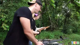 Gun Firing Turns Out To Be A FUCKING SESSION (Taylor
