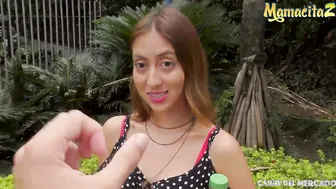 CARNE DEL MERCADO Marcela Carmona Riding Penis On First Tape
