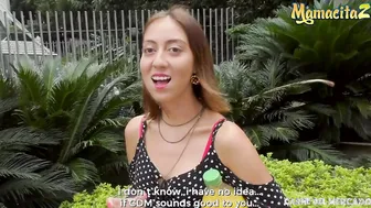 CARNE DEL MERCADO Marcela Carmona Riding Penis On First Tape